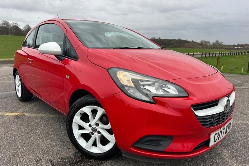 Used Vauxhall Corsa 75 HP (55 kW) 2017 Red Hatchback