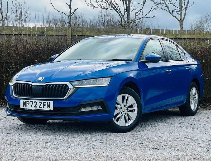 Used Skoda Octavia SE Technology 150 HP (110 kW) 2023 Blue Hatchback
