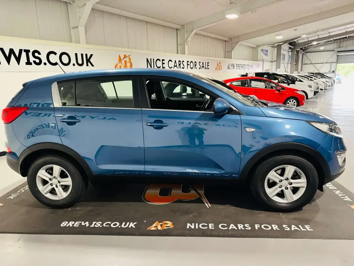 Used Kia Sportage 135 HP (99 kW) 2014 Blue SUV