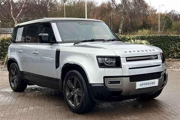 Silver Used 2023 Land Rover Defender SE Dynamic SUV | £47,700 (Super price) - Image 1/4