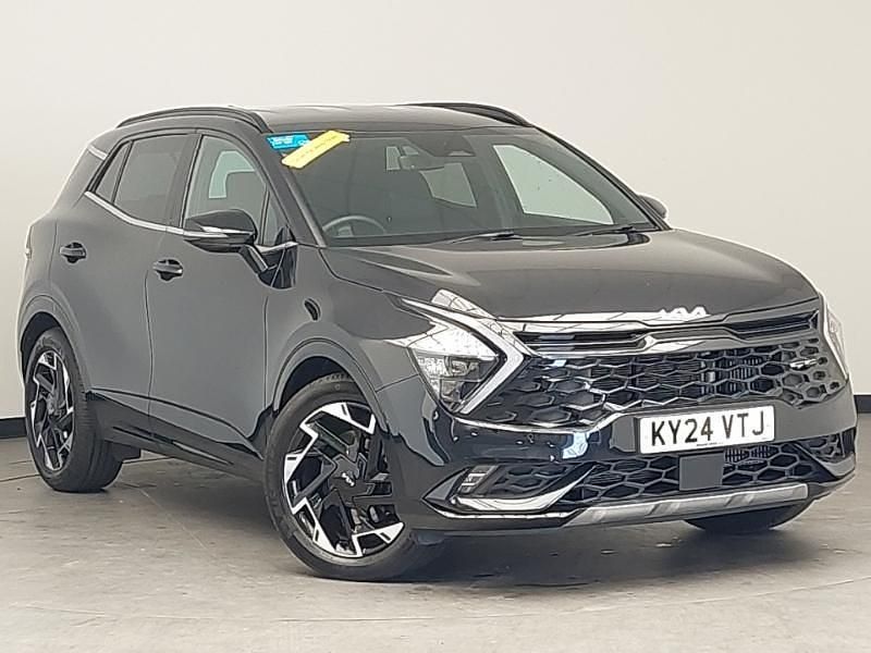 Black Used 2024 Kia Sportage GT-Line SUV | £25,798 (Fair price) - Image 1/4