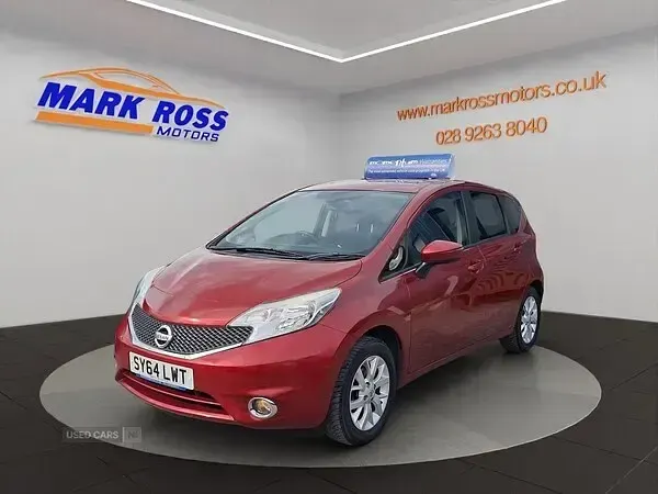Used Nissan Note Acenta Premium 78 HP (57 kW) 2014 Red Hatchback