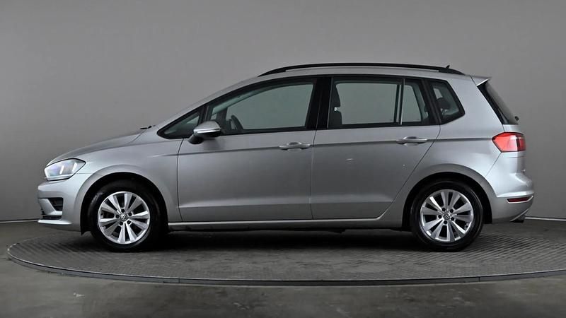 Used VW Golf Sportsvan SE 125 HP (91 kW) 2017 Silver MPV