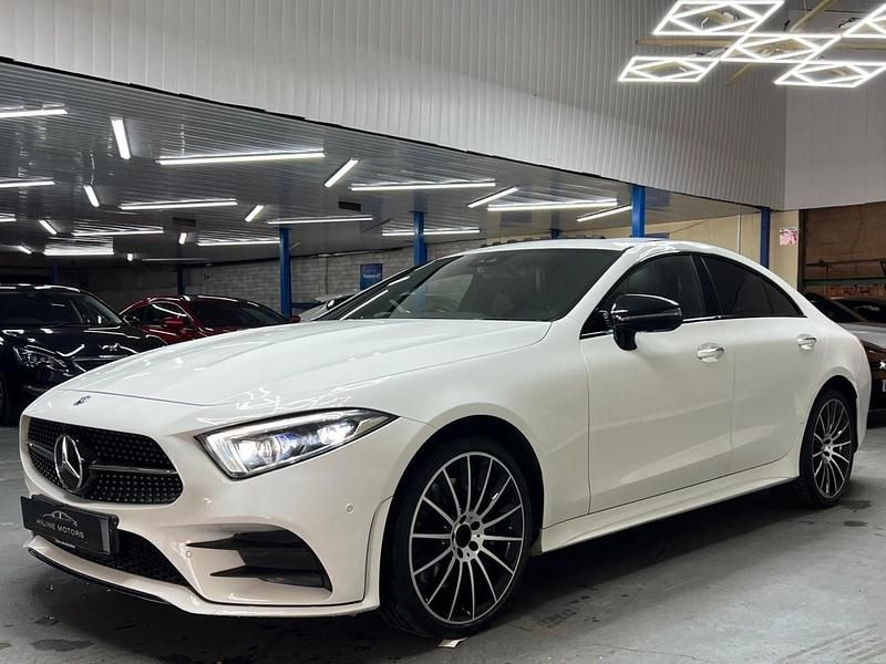Used Mercedes CLS400 AMG line 2021 White Coupe
