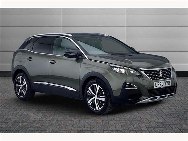 Grey Used 2020 Peugeot 3008 GT-line SUV | £14,790 (Fair price) - Image 1/3