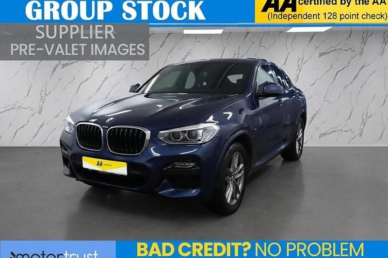 Used BMW X4 M Sport 190 HP (139 kW) 2020 Blue SUV