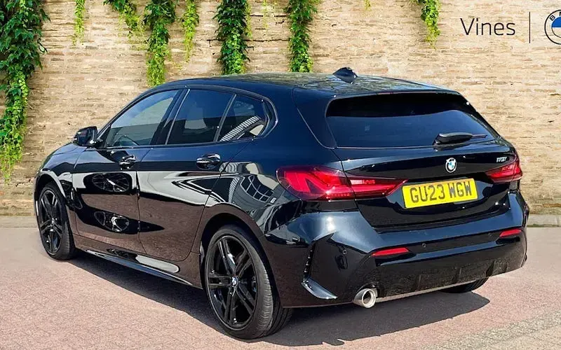 Used BMW 118 M Sport 136 HP (100 kW) 2023 Black Hatchback