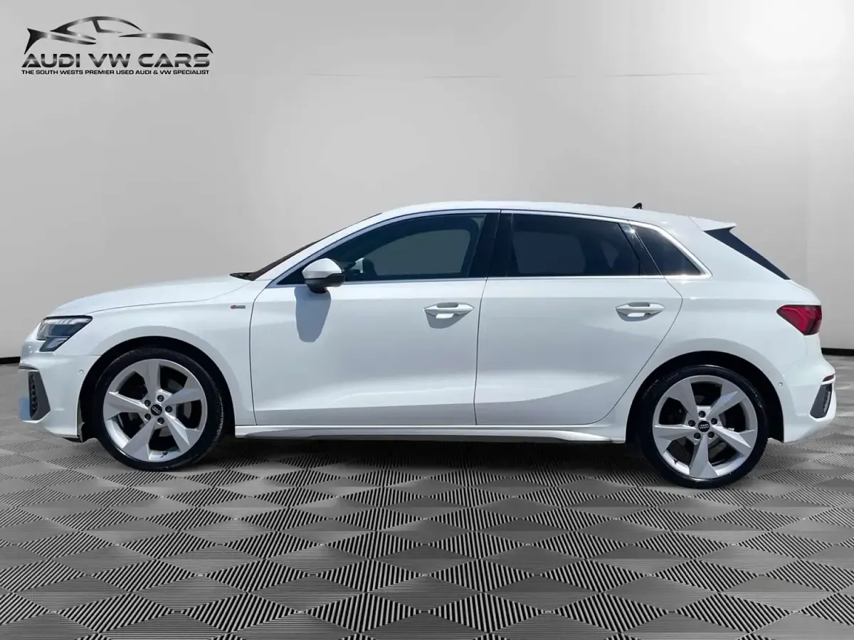 Used Audi A3 Sportback S-Line 2022 White Hatchback