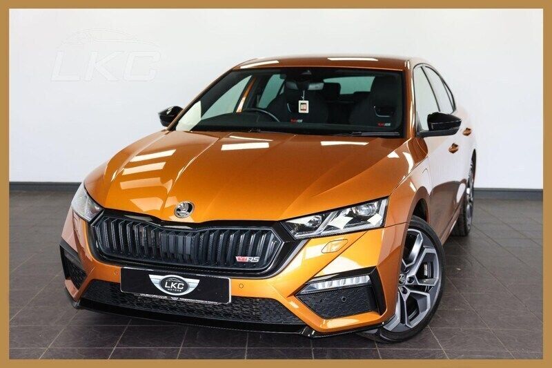 Orange Used 2024 Skoda Octavia vRS Hatchback | £27,990 - Image 1/4
