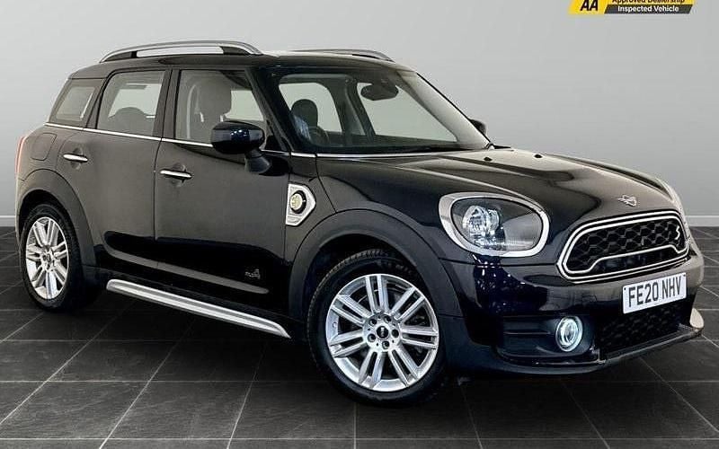 Blue/black Used 2020 Mini Cooper S Countryman Exclusive SUV | £13,395 (Good price) - Image 1/2