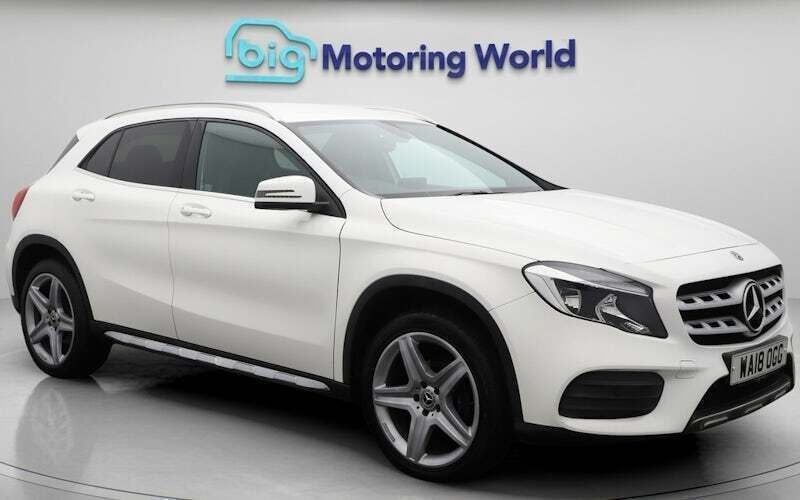White Used 2018 Mercedes GLA200 AMG line SUV | £13,500 (Good price) - Image 1/4
