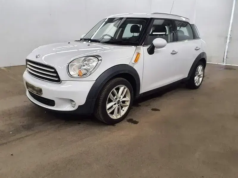 Begagnad Mini Cooper D 2012 Vit Halvkombi