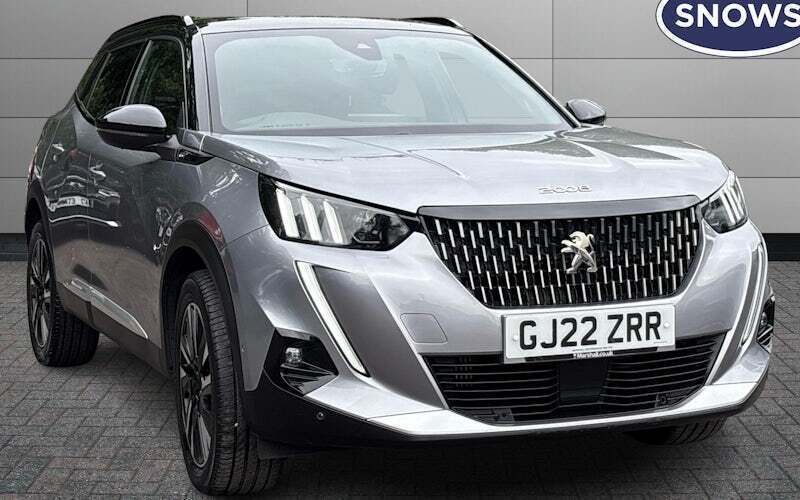 Grey Used 2022 Peugeot 2008 Premium SUV | £17,310 (Fair price) - Image 1/4