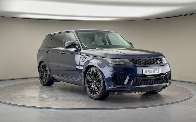 Blue Used 2019 Land Rover Range Rover Sport HSE Dynamic SUV | £30,850 (Fair price) - Image 1/4