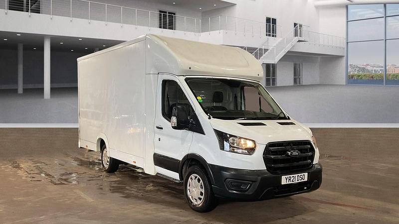 Used Ford Transit S 130 HP (95 kW) 2021 White Cabriolet