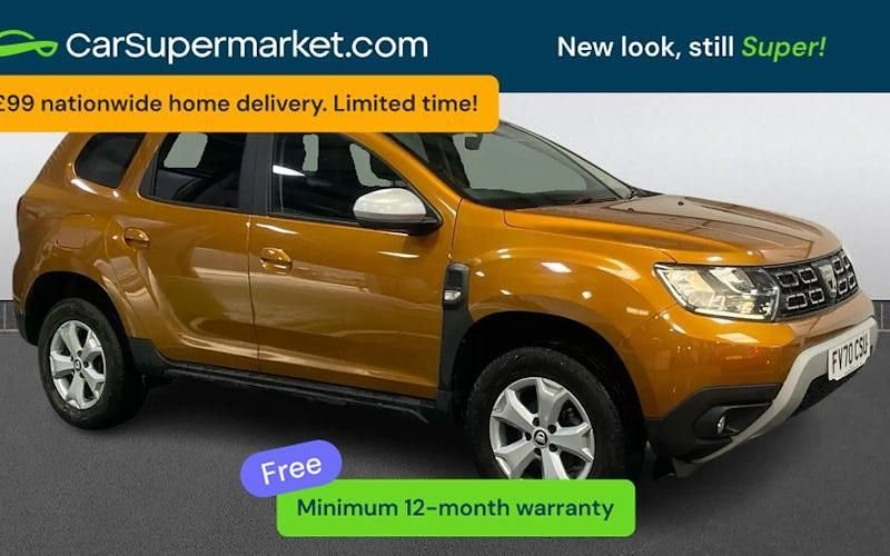 Used Dacia Duster Comfort 101 HP (74 kW) 2020 Orange SUV