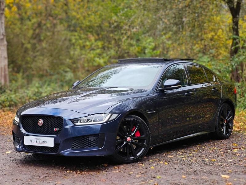 Blue Used 2016 Jaguar XE Supercharged Sedan | £11,990 (Fair price) - Image 1/4