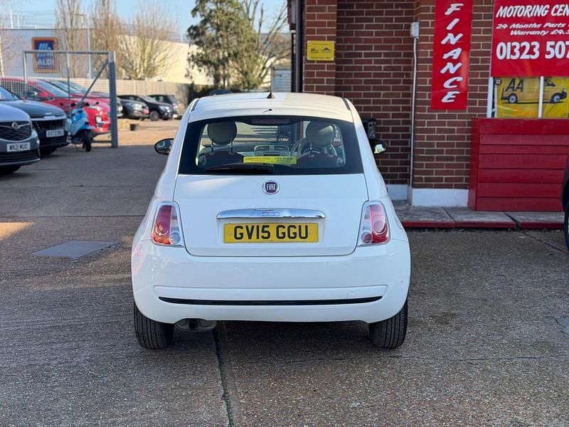 Used Fiat 500 Pop 69 HP (50 kW) 2015 White Hatchback