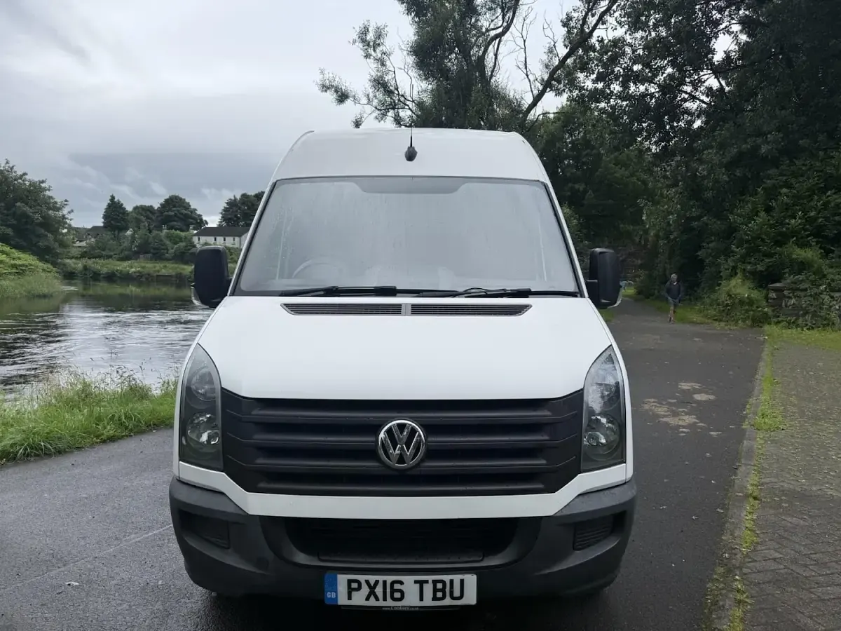 Used VW Crafter 163 HP (119 kW) 2016 White Van