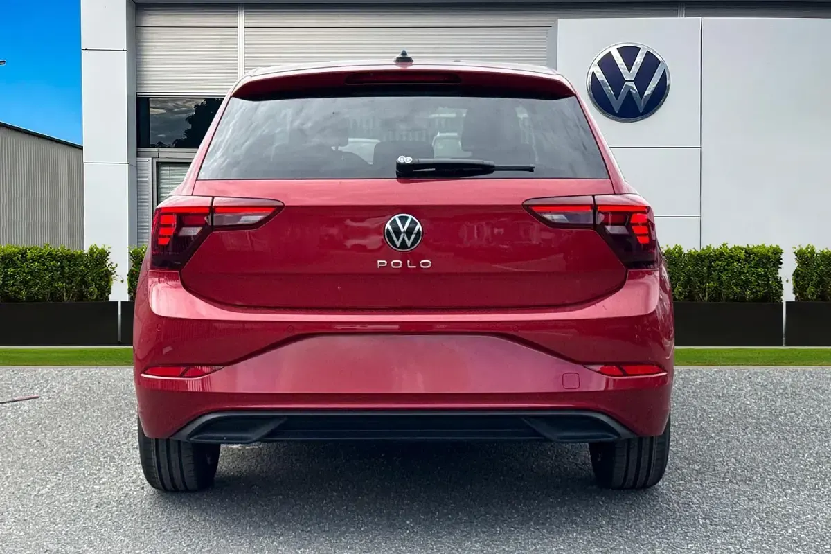 New VW Polo Match 95 HP (69 kW) 2026 Red Hatchback