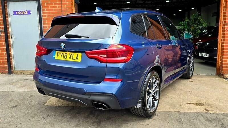 Used BMW X3 M Sport 360 HP (264 kW) 2018 Blue SUV