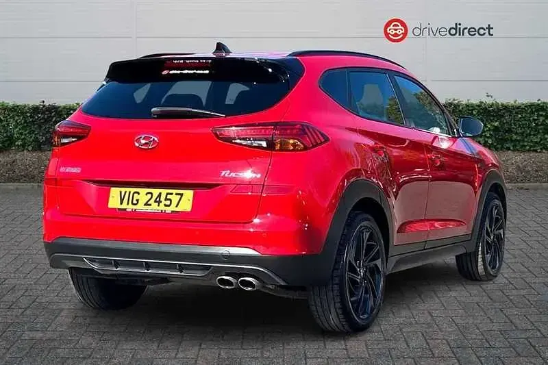Used Hyundai Tucson N Line 136 HP (100 kW) 2020 Red SUV