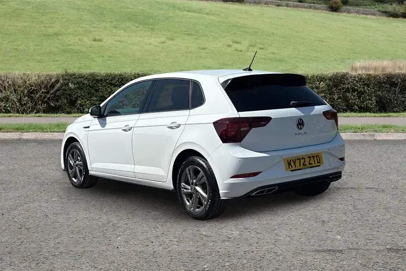 Used VW Polo R-line 95 HP (69 kW) 2022 White Hatchback