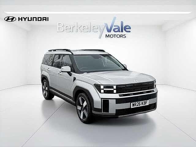 New Hyundai Santa Fe Ultimate 2026 Typhoon silver SUV