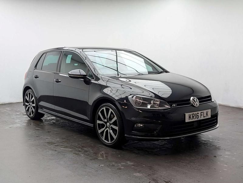 Used VW Golf VII R-line Edition 150 HP (110 kW) 2016 Black Hatchback