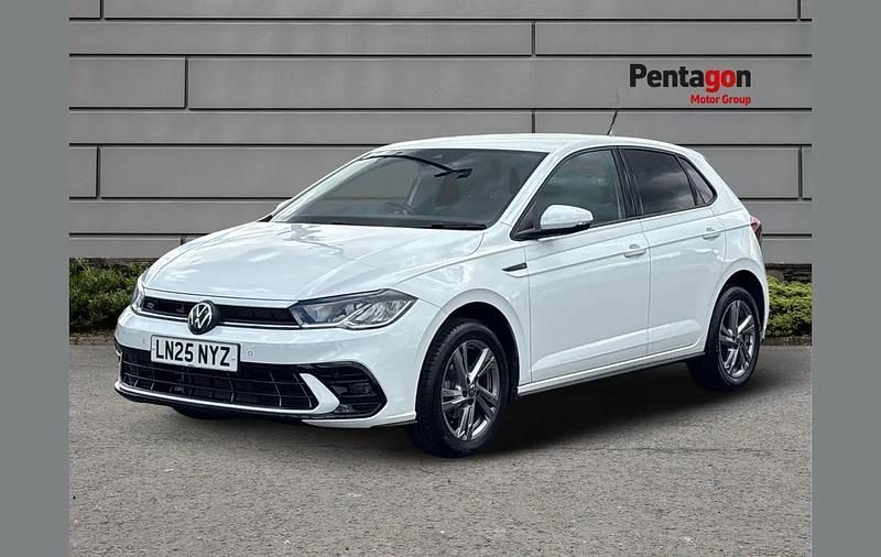 Used VW Polo R-line 95 HP (69 kW) 2025 White Hatchback