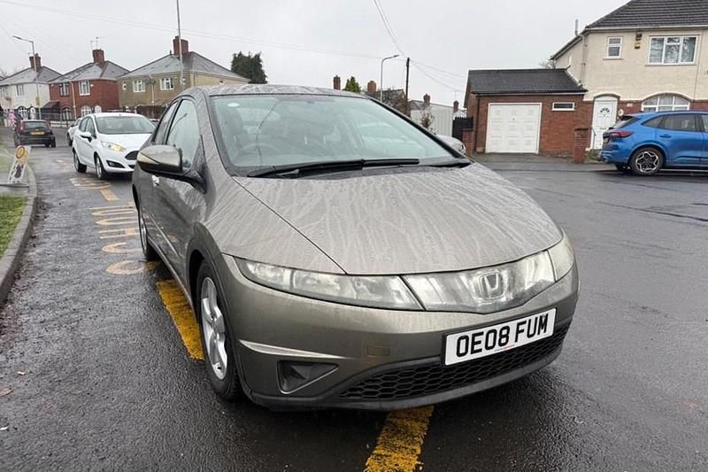 Used Honda Civic SE 140 HP (102 kW) 2008 Grey Hatchback