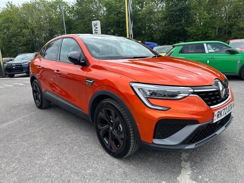 Orange Used 2021 Renault Arkana R.S. SUV | £18,499 (Fair price) - Image 1/4