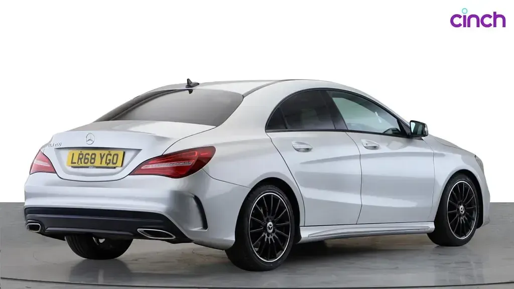 Used Mercedes CLA200 AMG line 2018 Silver Coupe