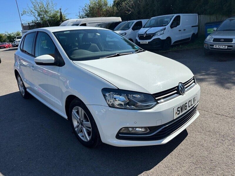 White Used 2016 VW Polo Match Hatchback | £5,948 (Fair price) - Image 1/4