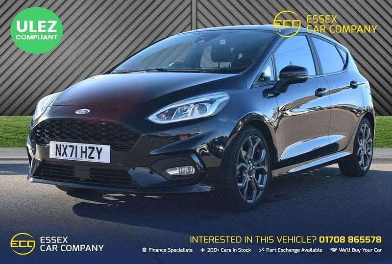 Black Used 2021 Ford Fiesta ST-Line Hatchback | £11,995 (Good price) - Image 1/4