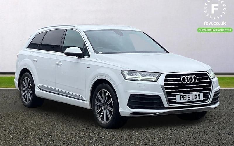 Used Audi Q7 S-Line 286 HP (210 kW) 2019 White SUV