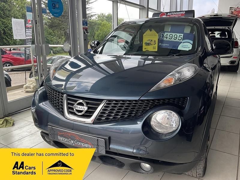 Blue Used 2013 Nissan Juke N-TEC SUV | £4,995 (Fair price) - Image 1/4