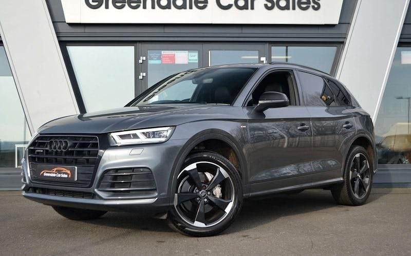 Used Audi Q5 Black Edition 245 HP (180 kW) 2020 Grey SUV