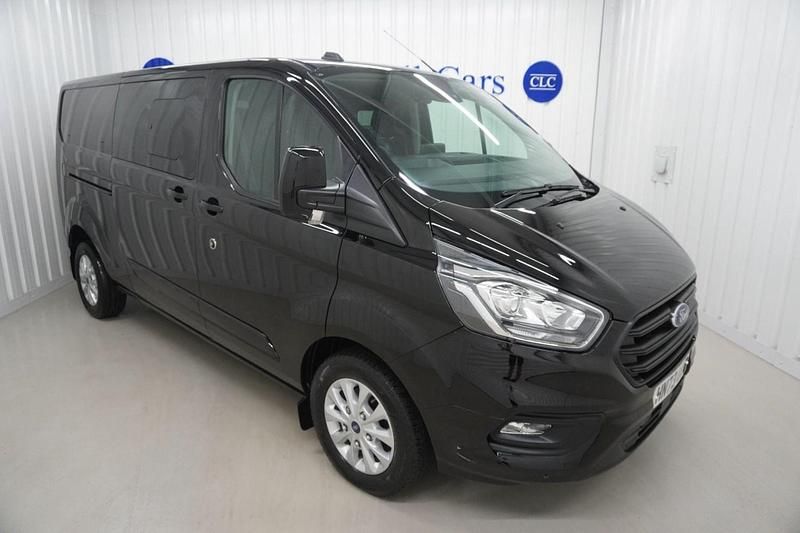 Black Used 2023 Ford Transit Custom Limited Van | £22,400 (Expensive) - Image 1/4