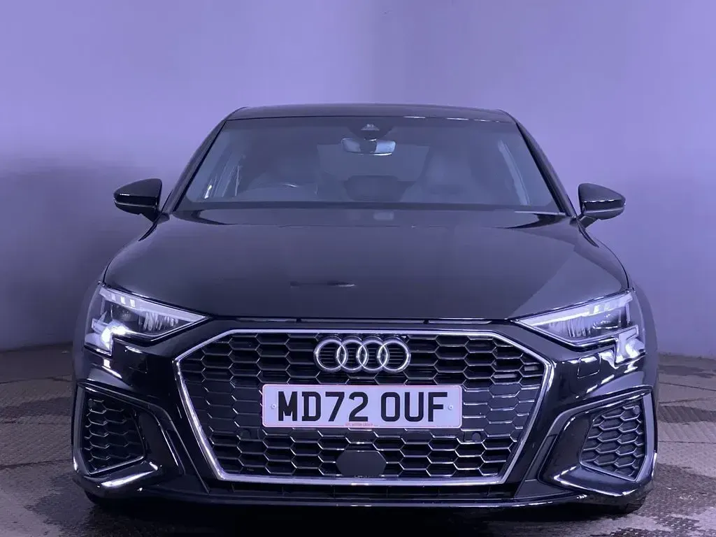 Used Audi A3 Sportback S-Line 110 HP (80 kW) 2023 Black Hatchback