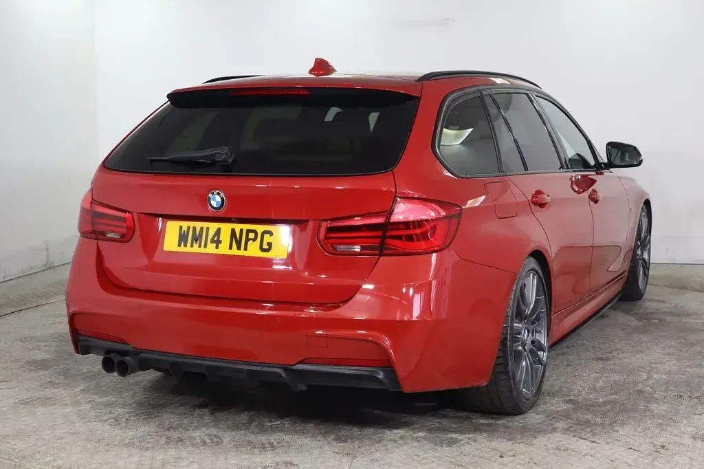 Used BMW 335 M Sport 313 HP (230 kW) 2014 Red Estate