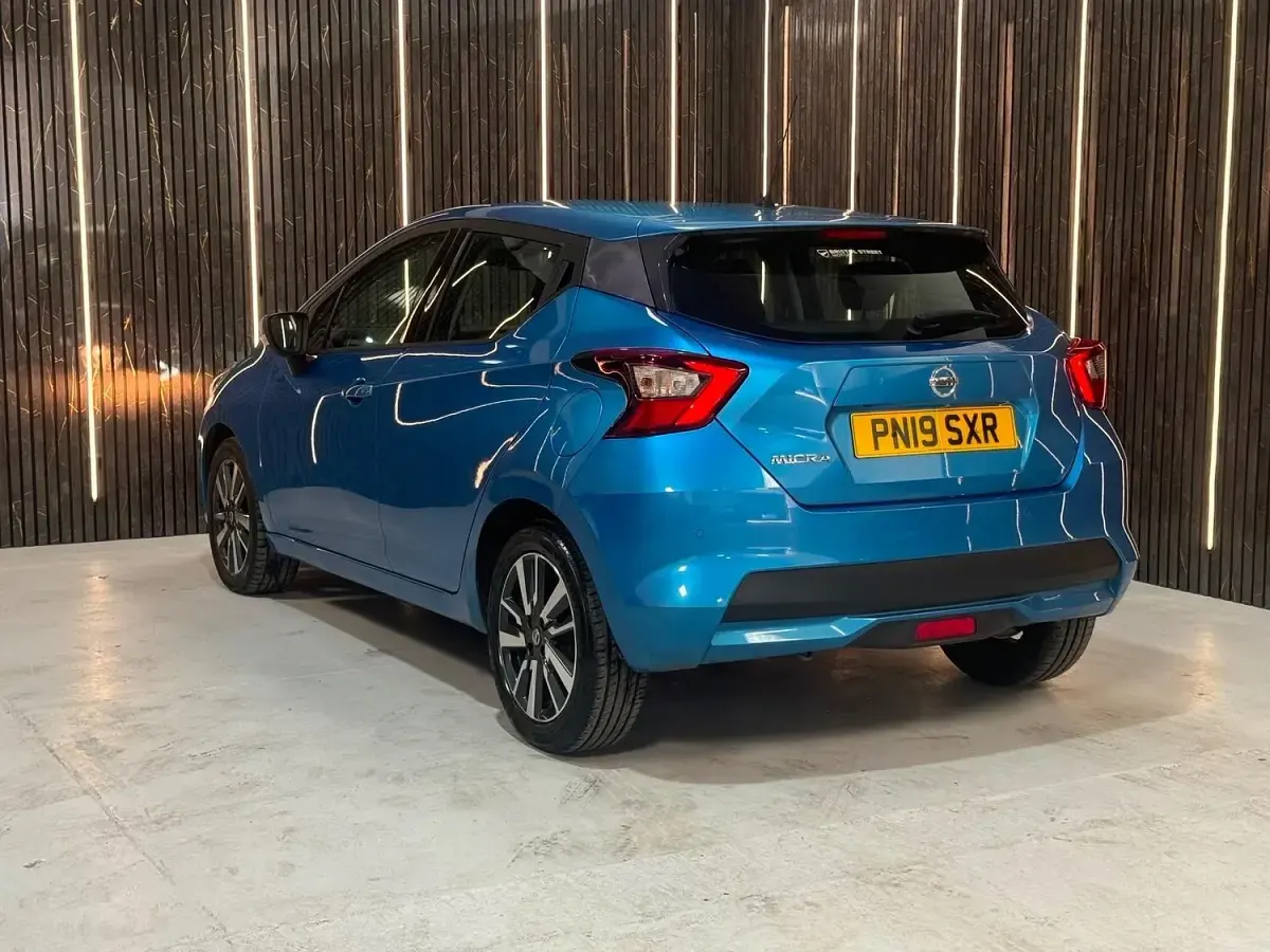 Used Nissan Micra Acenta 2019 Blue Hatchback