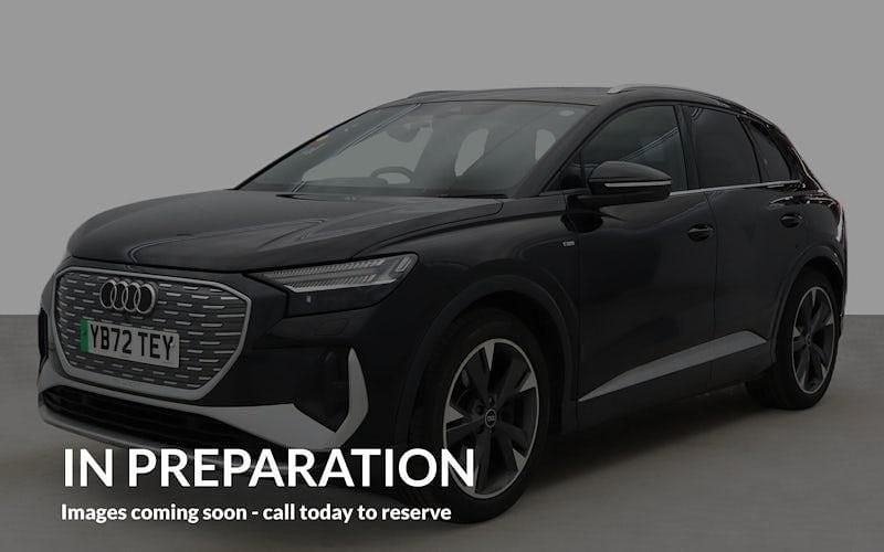 Used Audi Q4 e-tron S-Line 150 kW (204 HP) 2023 Black SUV