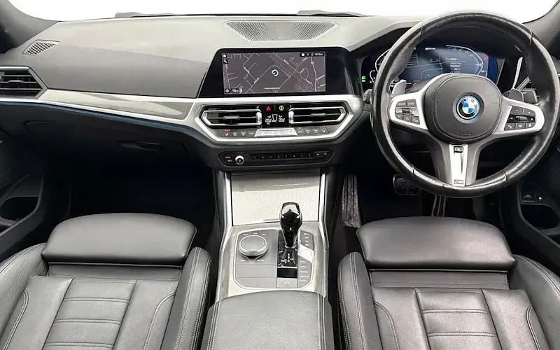 Used BMW 330e M Sport 292 HP (214 kW) 2022 Blue Sedan