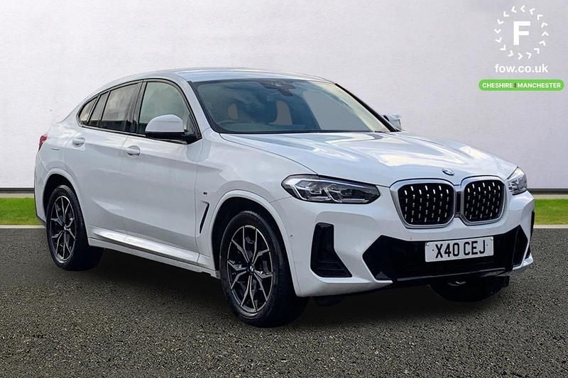 White Used 2022 BMW X4 M Sport SUV | £32,199 (Fair price) - Image 1/3