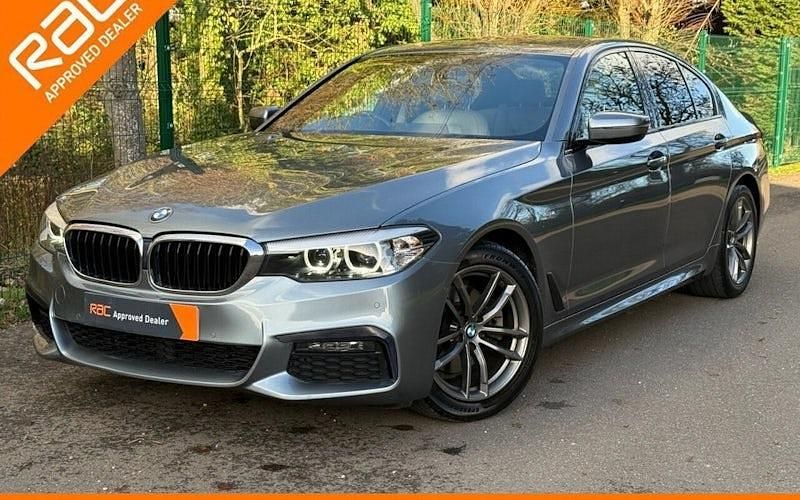 Blue Used 2019 BMW 520 M Sport Sedan | £19,990 (Good price) - Image 1/3