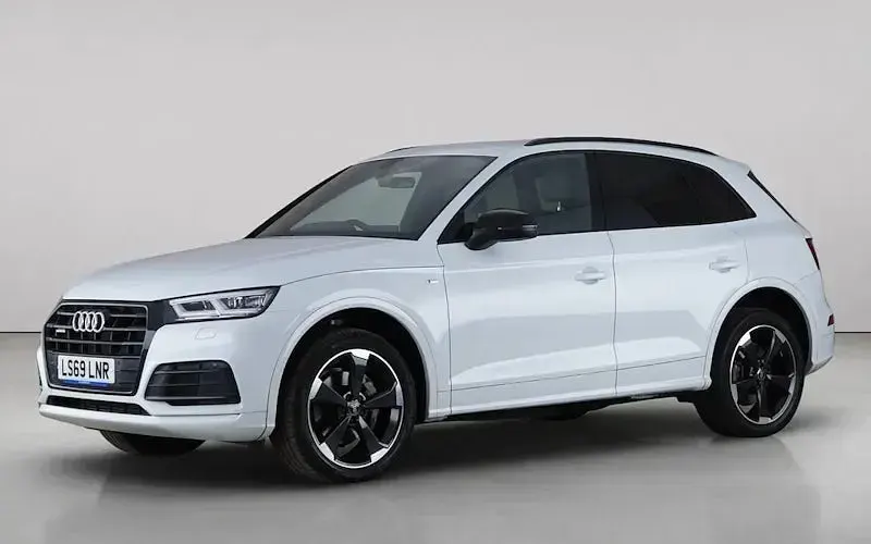 Used Audi Q5 Black Edition 245 HP (180 kW) 2019 White SUV