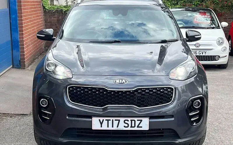Used Kia Sportage 116 HP (85 kW) 2017 Silver SUV