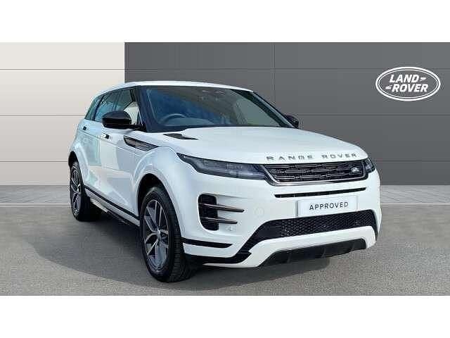 White Used 2024 Land Rover Range Rover evoque SE Dynamic SUV | £36,490 (Expensive) - Image 1/4