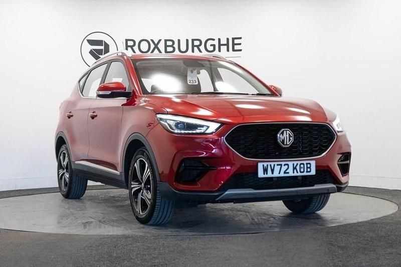 Red Used 2022 MG ZS Excite Sedan | £10,995 (Good price) - Image 1/1